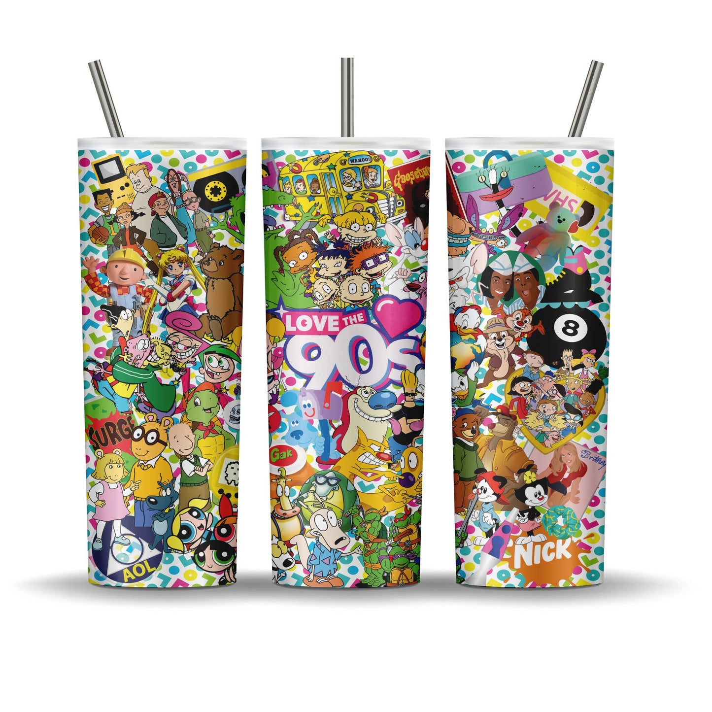 Love the 90's Tumbler
