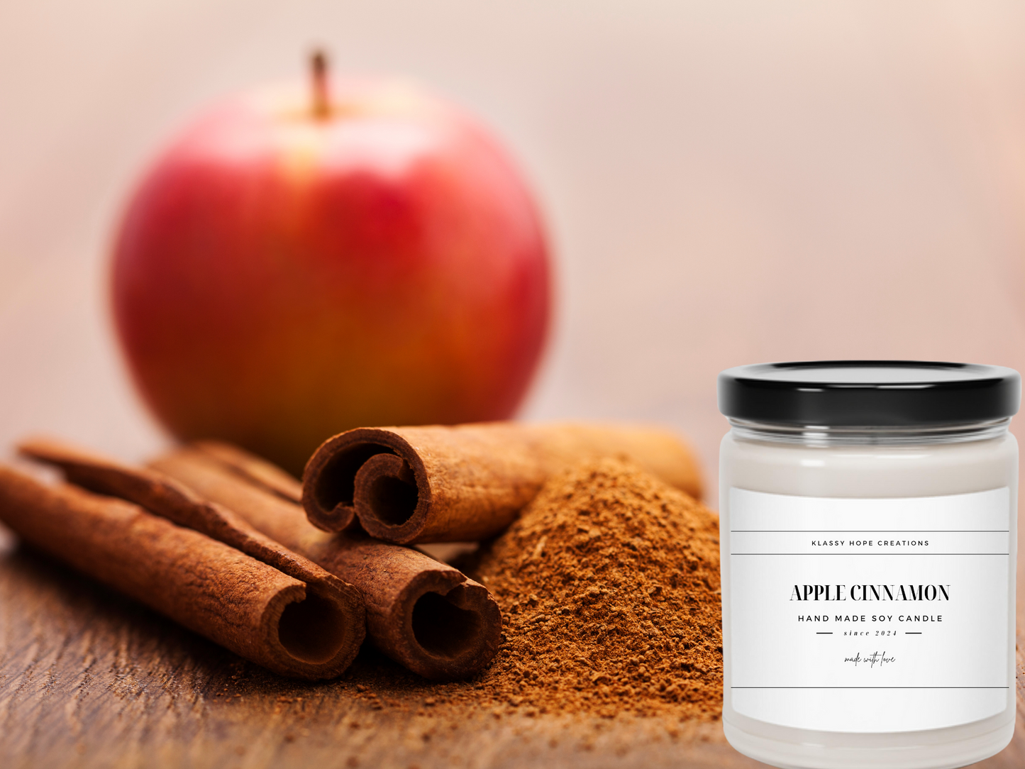 Apple Cinnamon Candle