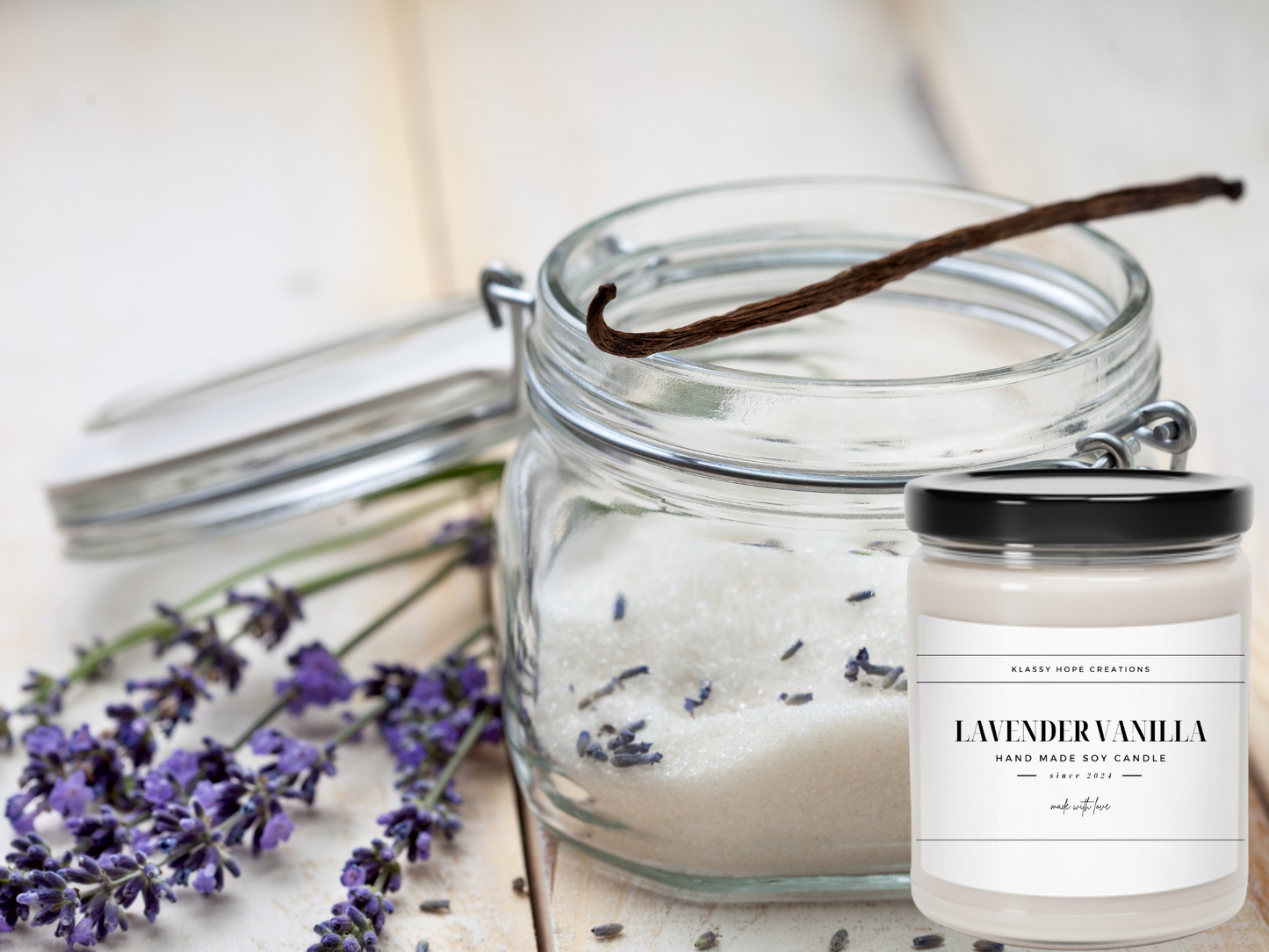 Lavender Vanilla Candle
