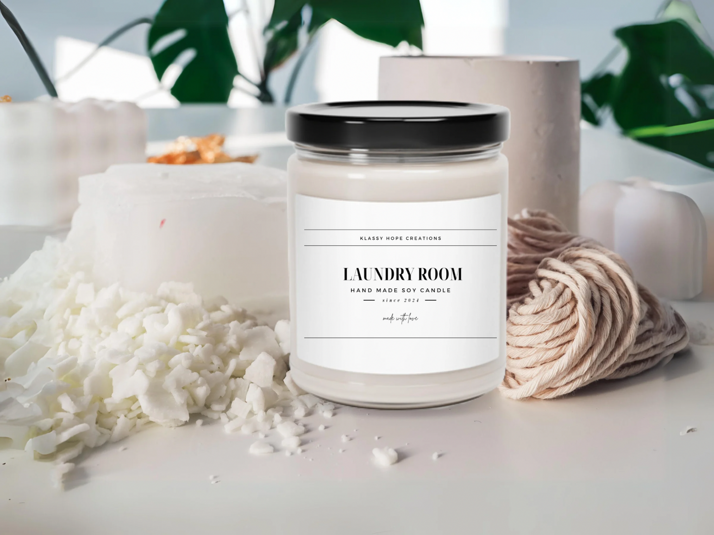 Laundry Room Candle