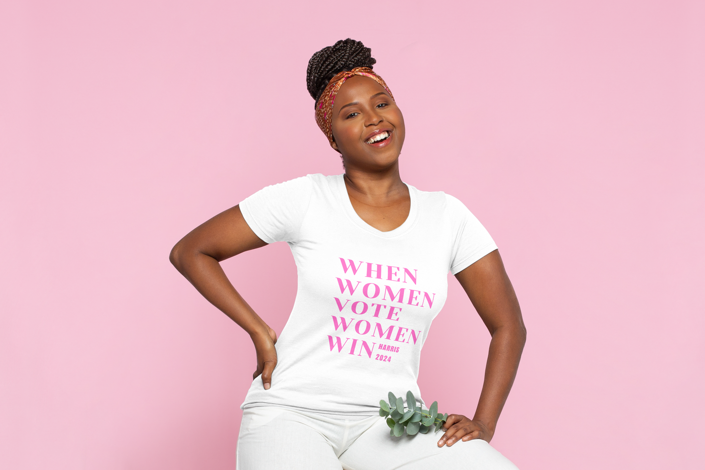 When Women Vote Women Win: Harris 2024 Shirt