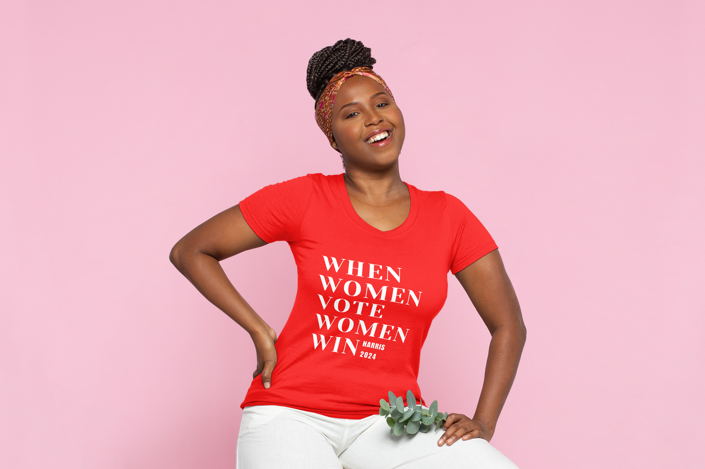 When Women Vote Women Win: Harris 2024 Shirt