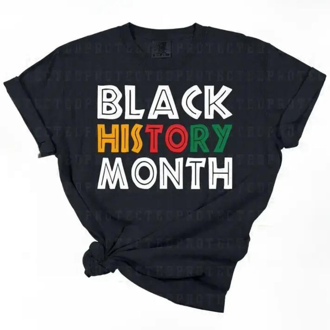 Black History Month Short Sleeve Shirt