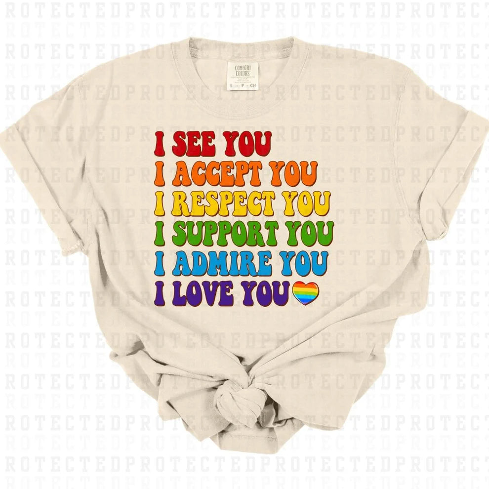 I Love You Shirt